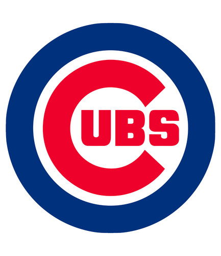 Chicago cubs baseball round - cubs, 3"